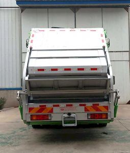 Dahenghui brand automobiles SJQ5180ZYSDFLN Compressed garbage truck