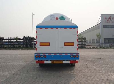 Changhua  HCH9404GDYA Low temperature liquid transport semi-trailer