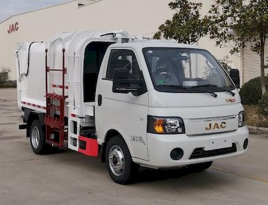 Jianghuai brand automobiles HFC5042ZZZSZ Hydraulic Lifter Garbage truck 