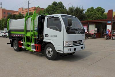 Runzhixing  SCS5040ZZZEQ6 Hydraulic Lifter Garbage truck 