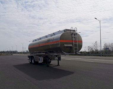 Zhongcheng Tongda brand automobiles CLE9357GYYTF2 Aluminum alloy oil transport semi-trailer