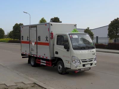 Jiangte brand automobiles JDF5030XZWNJ5 Miscellaneous dangerous goods box transport vehicle