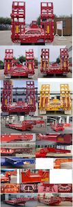 Liyuanda brand automobiles LWY9383TDPXZ Low flatbed semi-trailer