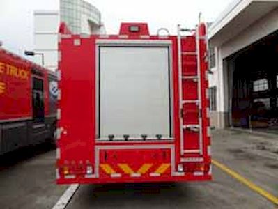 Guangtong Automobile MX5190GXFSG80HS Water tank fire truck