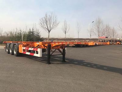 Qingte  QDT9400TWY Transport semi-trailer of dangerous goods tank frame