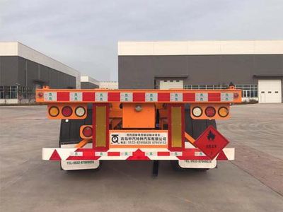 Qingte  QDT9400TWY Transport semi-trailer of dangerous goods tank frame