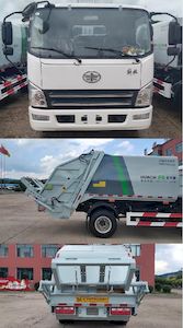 Xinhua Chi  THD5090ZYSC6 Compressed garbage truck