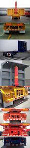 Tonghua  THT9406ZZXP Flat dump semi-trailer