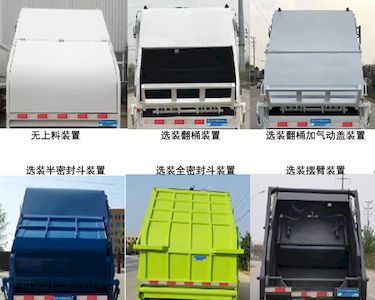 Cheng Li  CL5181ZYSBEV Pure electric compression garbage truck