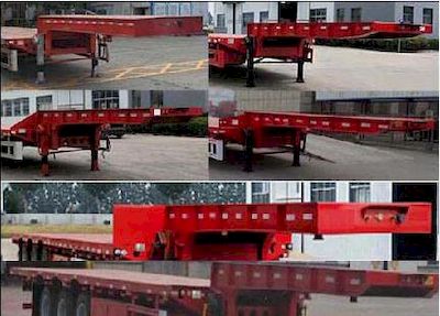 Lujitong  LSJ9400TDP Low flatbed semi-trailer