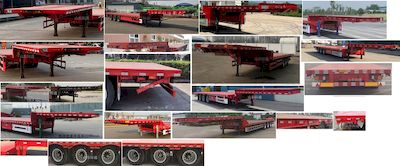 Lujitong  LSJ9400TDP Low flatbed semi-trailer