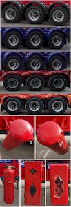 Tonghua  THT9401TWYC Transport semi-trailer of dangerous goods tank frame