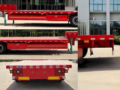 Peigong  XBY9400TDP Low flatbed semi-trailer