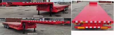 Peigong  XBY9400TDP Low flatbed semi-trailer