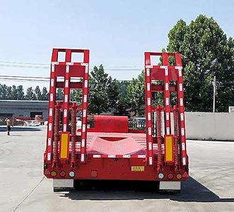 Junhua Xing brand automobiles LJH9401TDP Low flatbed semi-trailer