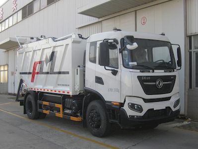 Fulongma  FLM5180ZYSDF6NGGW Compressed garbage truck