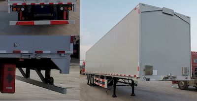 Shangyuan  GDY9290XYK Wing opening box semi-trailer