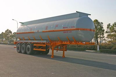 Hongzhou  HZZ9405GHY Chemical liquid transportation semi-trailer