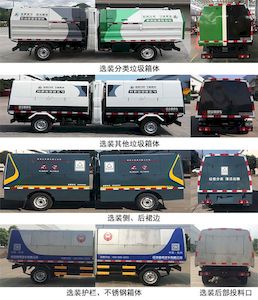 China National Automobile Corporation ZQZ5033ZDJSC6 Compressed docking garbage truck