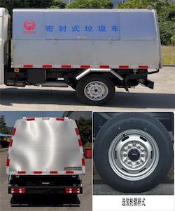 China National Automobile Corporation ZQZ5033ZDJSC6 Compressed docking garbage truck