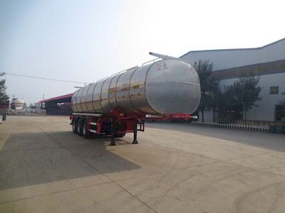 Zhengkang Hongtai brand automobiles HHT9400GYS Liquid food transportation semi-trailer