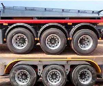 Zhengkang Hongtai brand automobiles HHT9400GYS Liquid food transportation semi-trailer