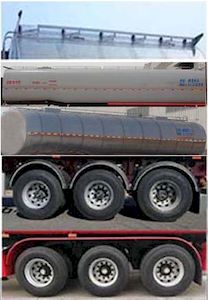 Zhengkang Hongtai brand automobiles HHT9400GYS Liquid food transportation semi-trailer