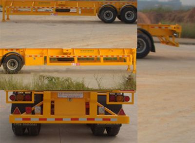 Hong Kong and Guangdong  HSD9372TJZG Container transport semi-trailer