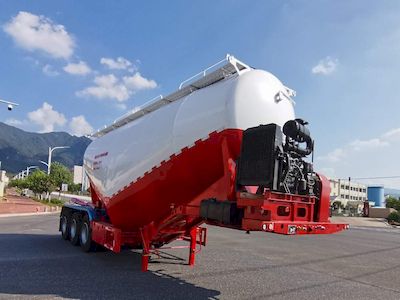 Minhongshun  MHS9400GSJ Dry mixed mortar transportation semi-trailer