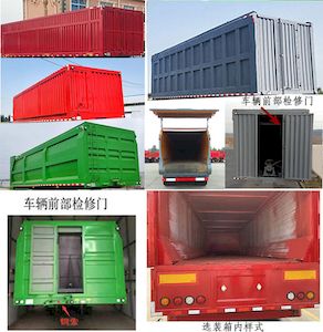 Sanwei  WQY9401ZLJ Garbage transfer semi-trailer