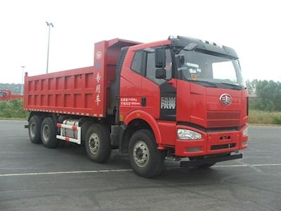 Jiefang AutomobileCA3310P66K24L3T4AE5Flat head diesel dump truck