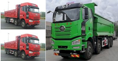 Jiefang Automobile CA3310P66K24L3T4AE5 Flat head diesel dump truck