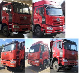 Jiefang Automobile CA3310P66K24L3T4AE5 Flat head diesel dump truck