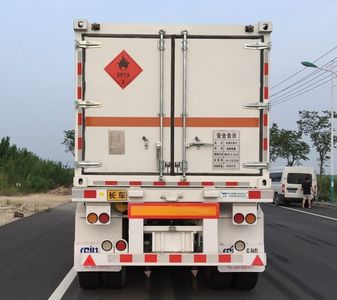 Lanneng  ZLN9402GGY Hydraulic sub station high-pressure gas long pipe semi-trailer