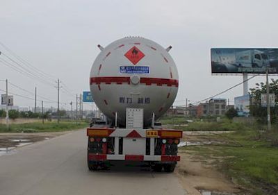 Cheng Liwei  CLW9400GYQB Semi trailer for liquefied gas transportation