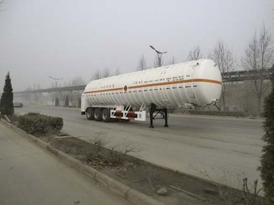 Baohuan HDS9404GDYLow temperature liquid transport semi-trailer