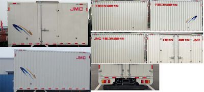 Jiangling Motors JX5075XXYTG26 Box transport vehicle