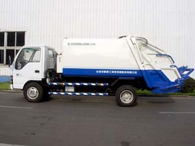 Zhongban Automobile ZLJ5070ZYS Compressed garbage truck