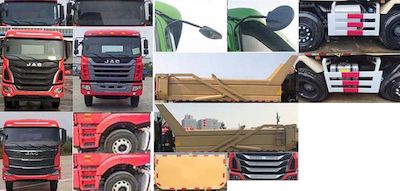 Jianghuai brand automobiles HFC3311P1K4H28V Dump truck