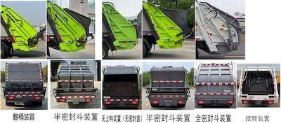 Emperor Environmental Sanitation  HDW5086ZYSB6 Compressed garbage truck