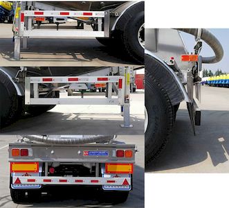 Mastercard SDW9408GFLA Aluminum alloy medium density powder material transportation semi-trailer