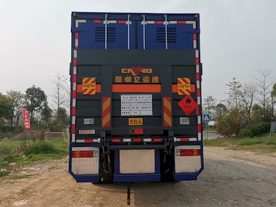 Yongqiang  YQ5180XRQL2 Flammable gas box transport vehicle