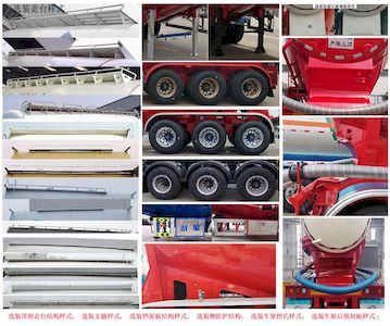 Shuyue  DSY9400GFL Medium density powder material transportation semi-trailer