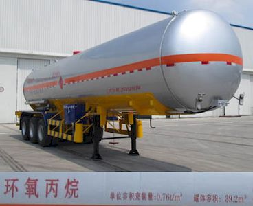 Jiancheng  JC9402GRYHYBW Flammable liquid tank transport semi-trailer