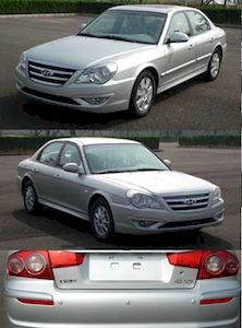 Beijing Hyundai Automobile BH7200FMX Dual fuel sedan