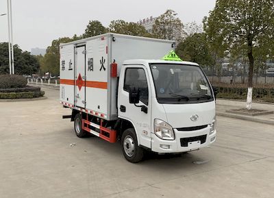 Chufei  CLQ5030XRQ6S Flammable gas box transport vehicle