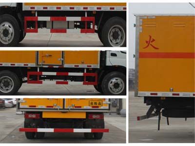 Cheng Liwei  CLW5121XRQB4 Flammable gas box transport vehicle