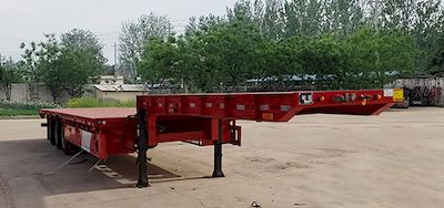 Yongxing Business Brand Automobile STS9400TDP Low flatbed semi-trailer