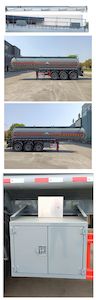 Dali  DLQ9402GFWA Tank transport semi-trailer for corrosive substances