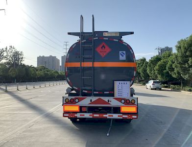 Chufei  CLQ9401GRYB Flammable liquid tank transport semi-trailer